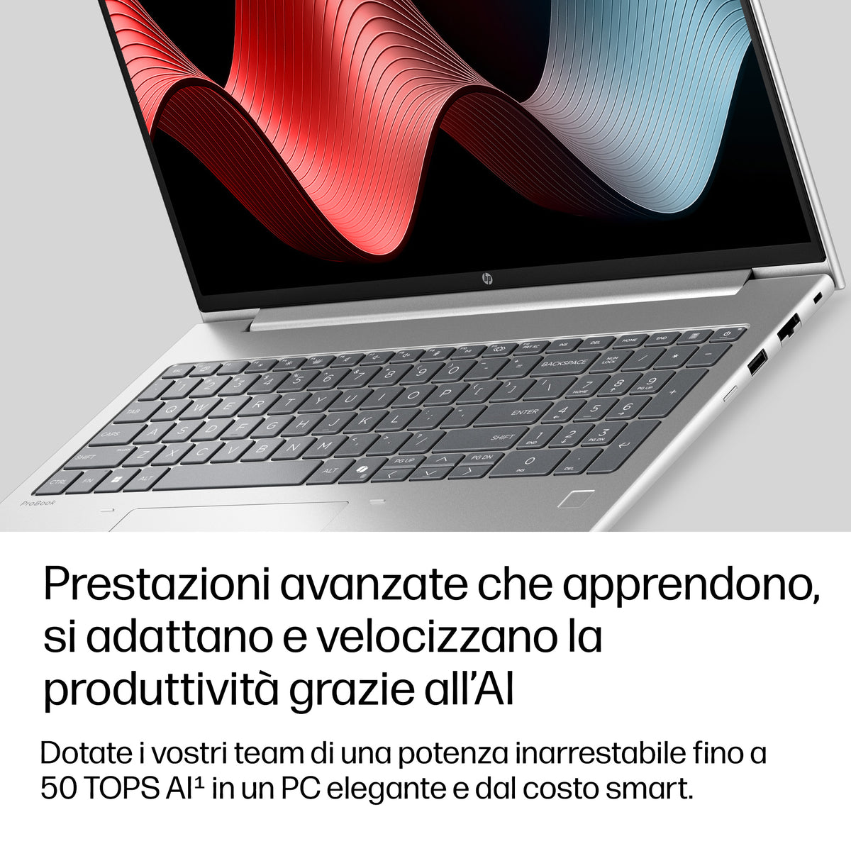HP ProBook 4 G2a 16" Ryzen AI 5 430 – dettaglio