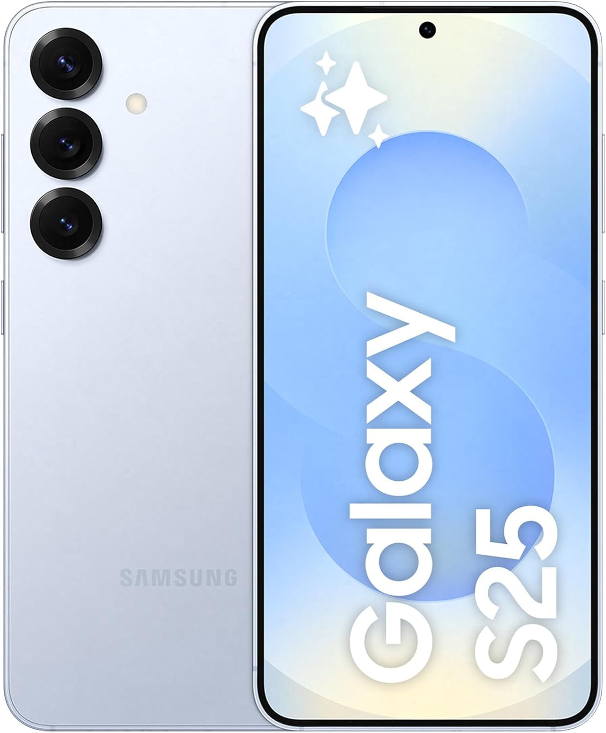 Samsung Galaxy S25 – 6.2", 12GB RAM, 256GB, Icy Blue