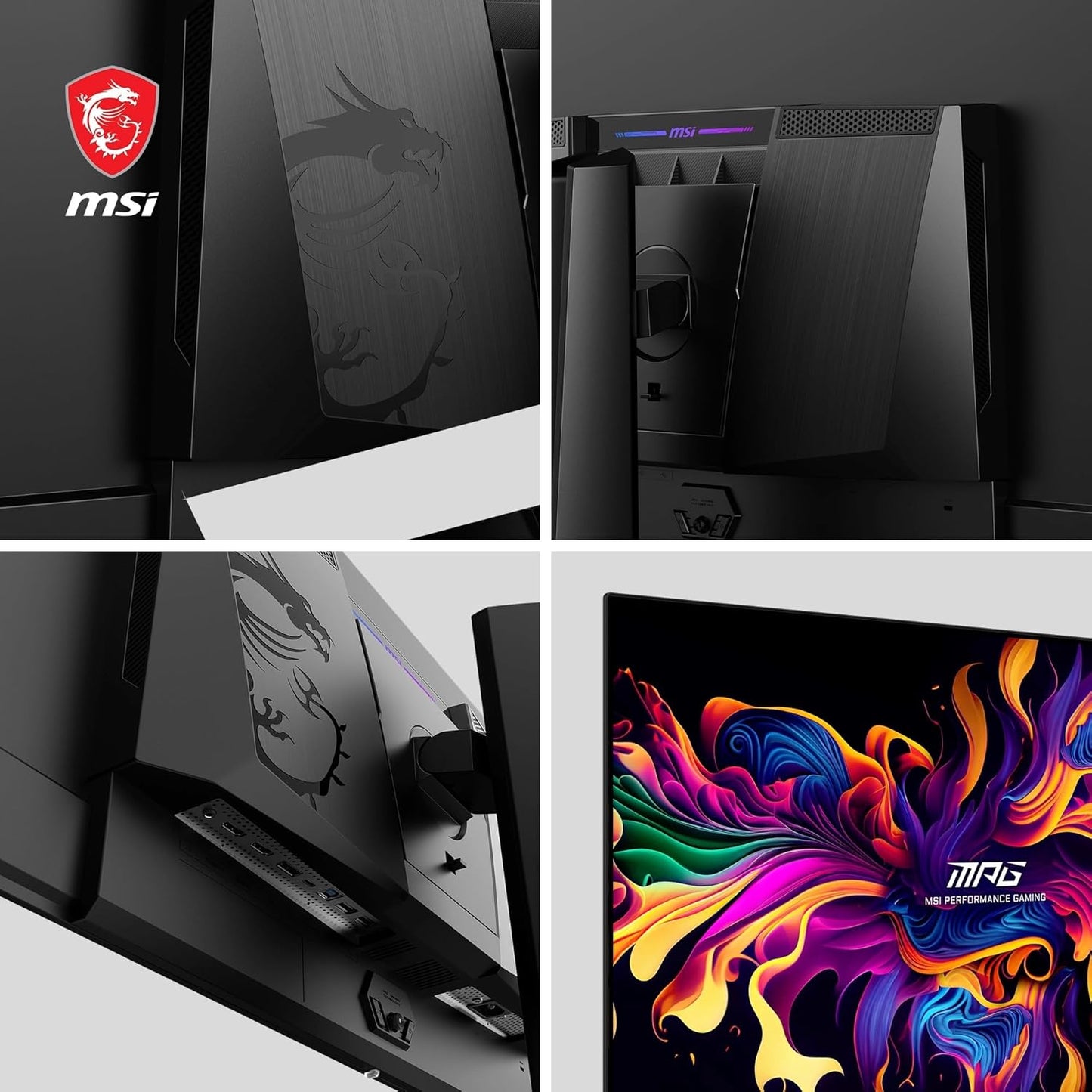 MSI MPG271QRX QD-OLED – Monitor Gaming 26,5" WQHD 360Hz, Quantum Dot OLED 10-bit, 0,03ms