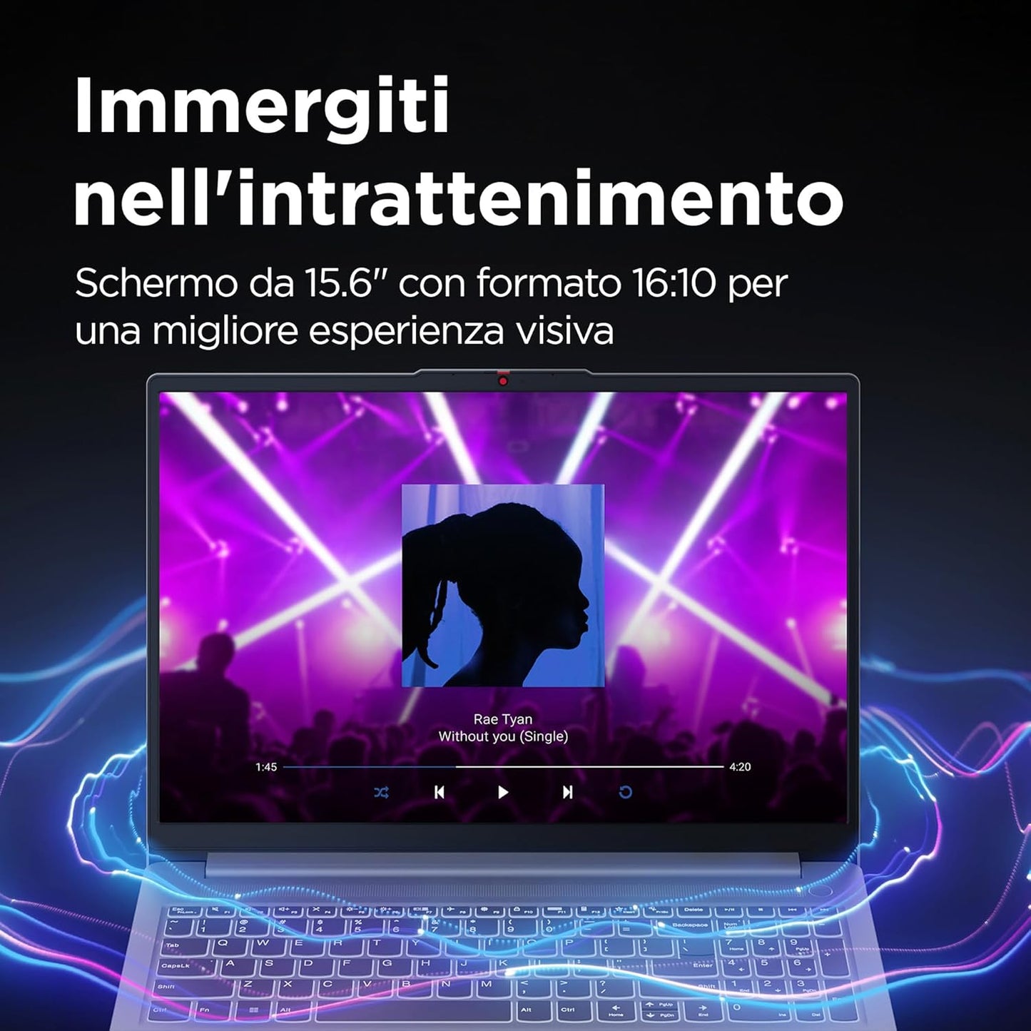 Lenovo IdeaPad Slim 3 15.6" – i5-13420H, 8GB RAM, 512GB SSD, Arctic Grey