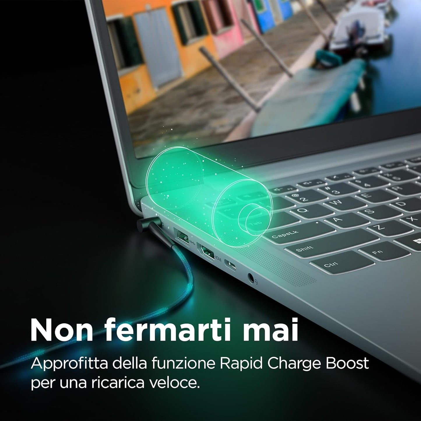 Lenovo IdeaPad Slim 3 15.6" – i5-13420H, 8GB RAM, 512GB SSD, Arctic Grey