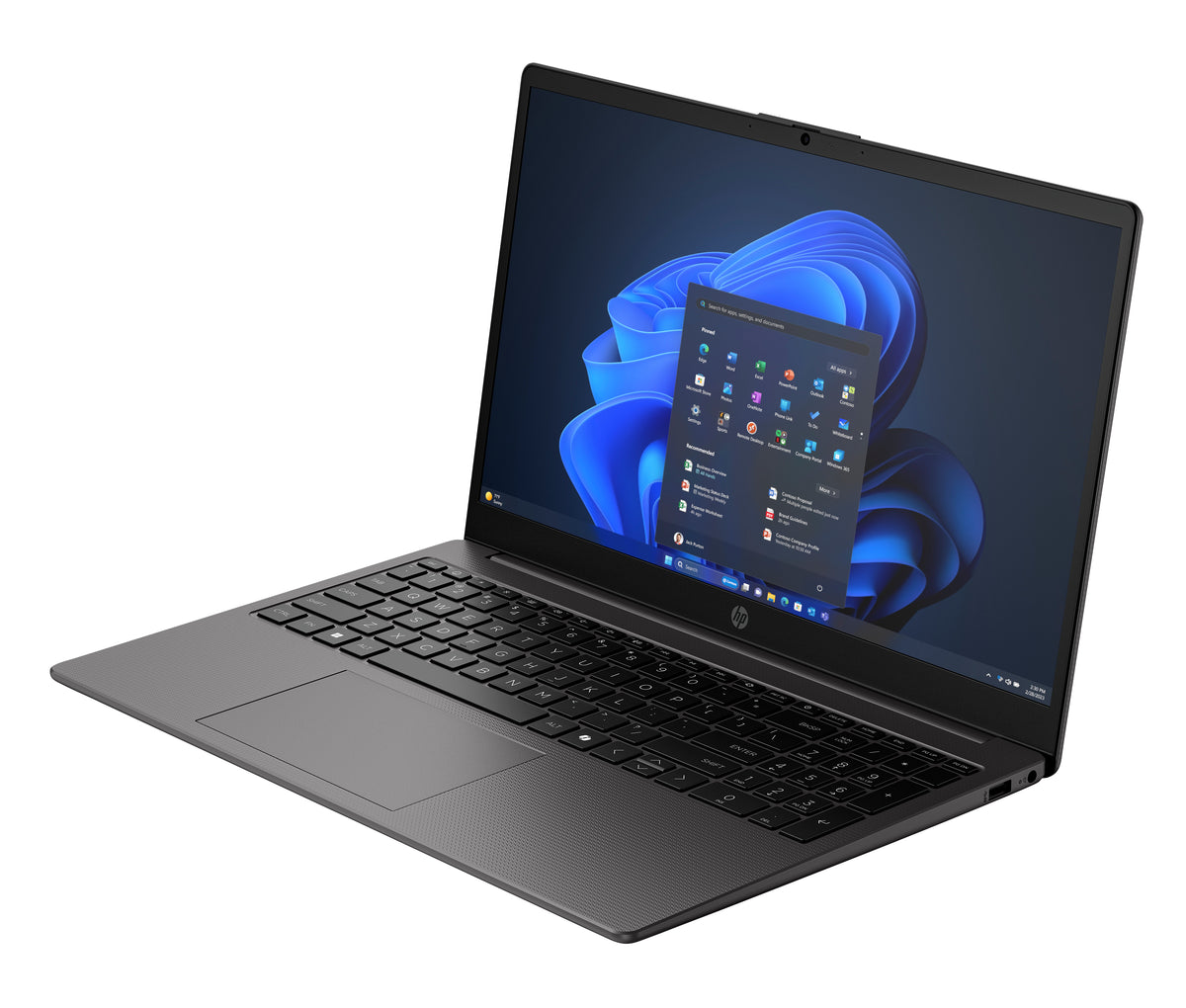 HP 250R G10 15,6" Core 7 150U – vista laterale sinistra