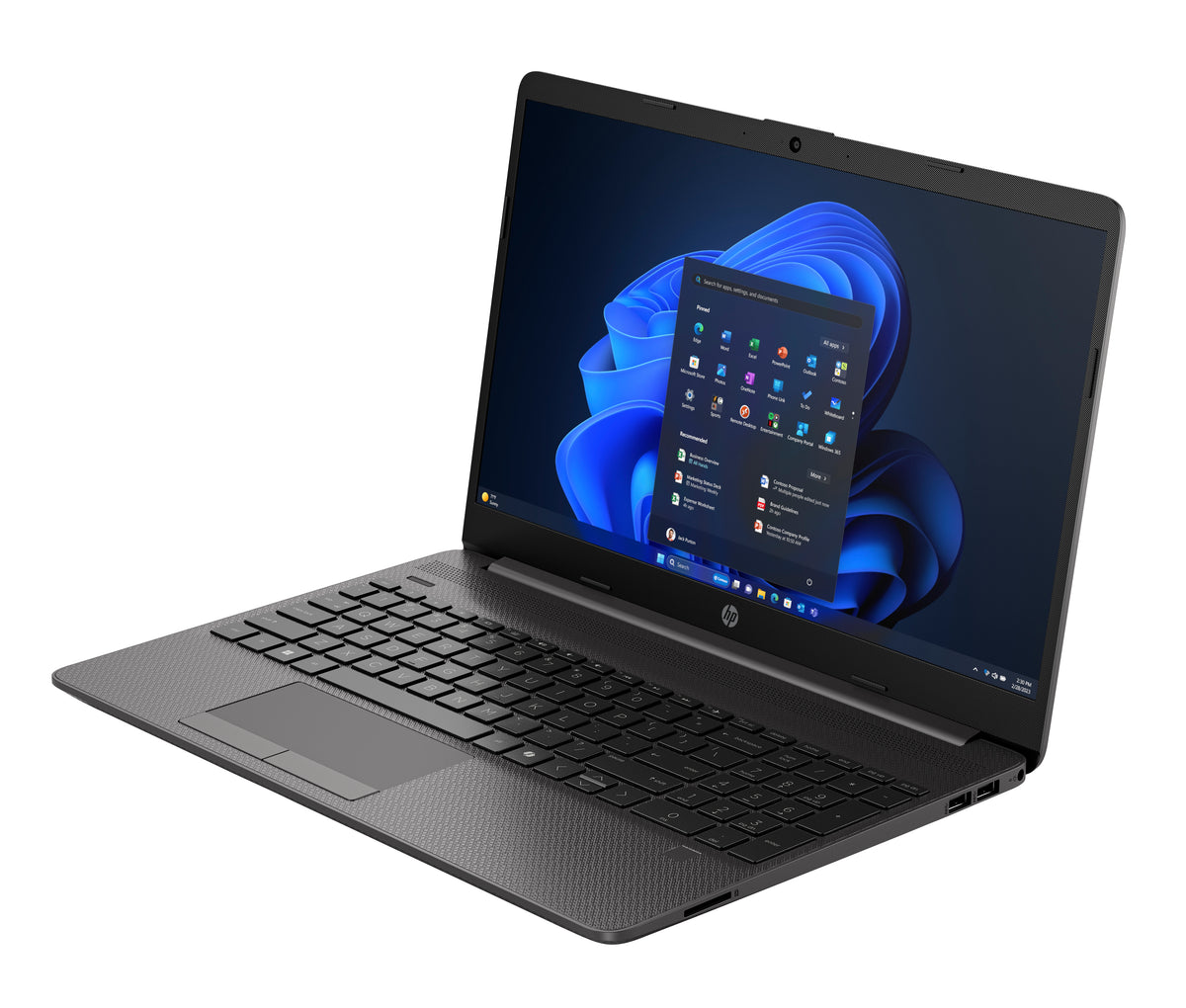HP 250R G9 15,6" Core 7 150U – vista laterale sinistra