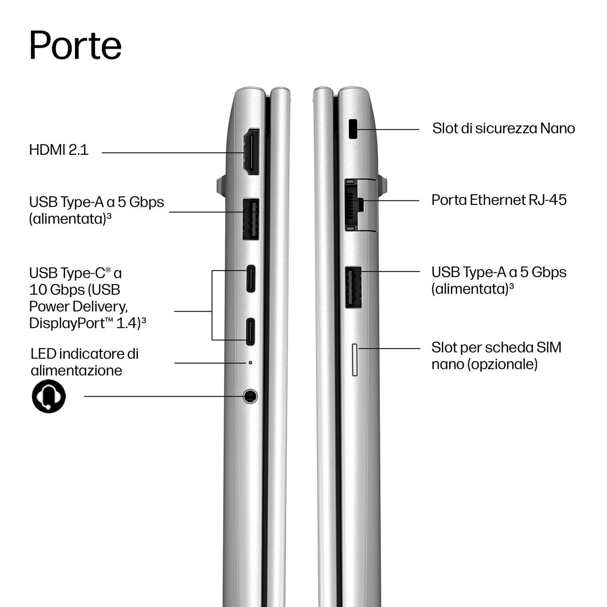 HP ProBook 4 G2a 16" Ryzen AI 5 430 – dettaglio