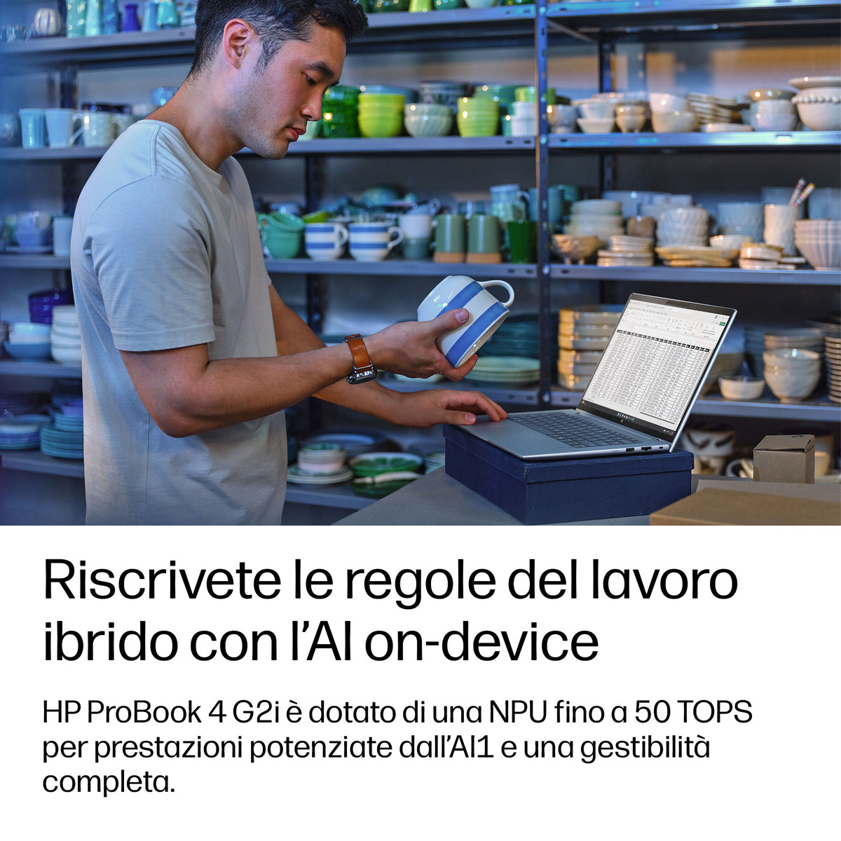 HP ProBook 4 G2i 14" Core Ultra 5 325 – dettaglio