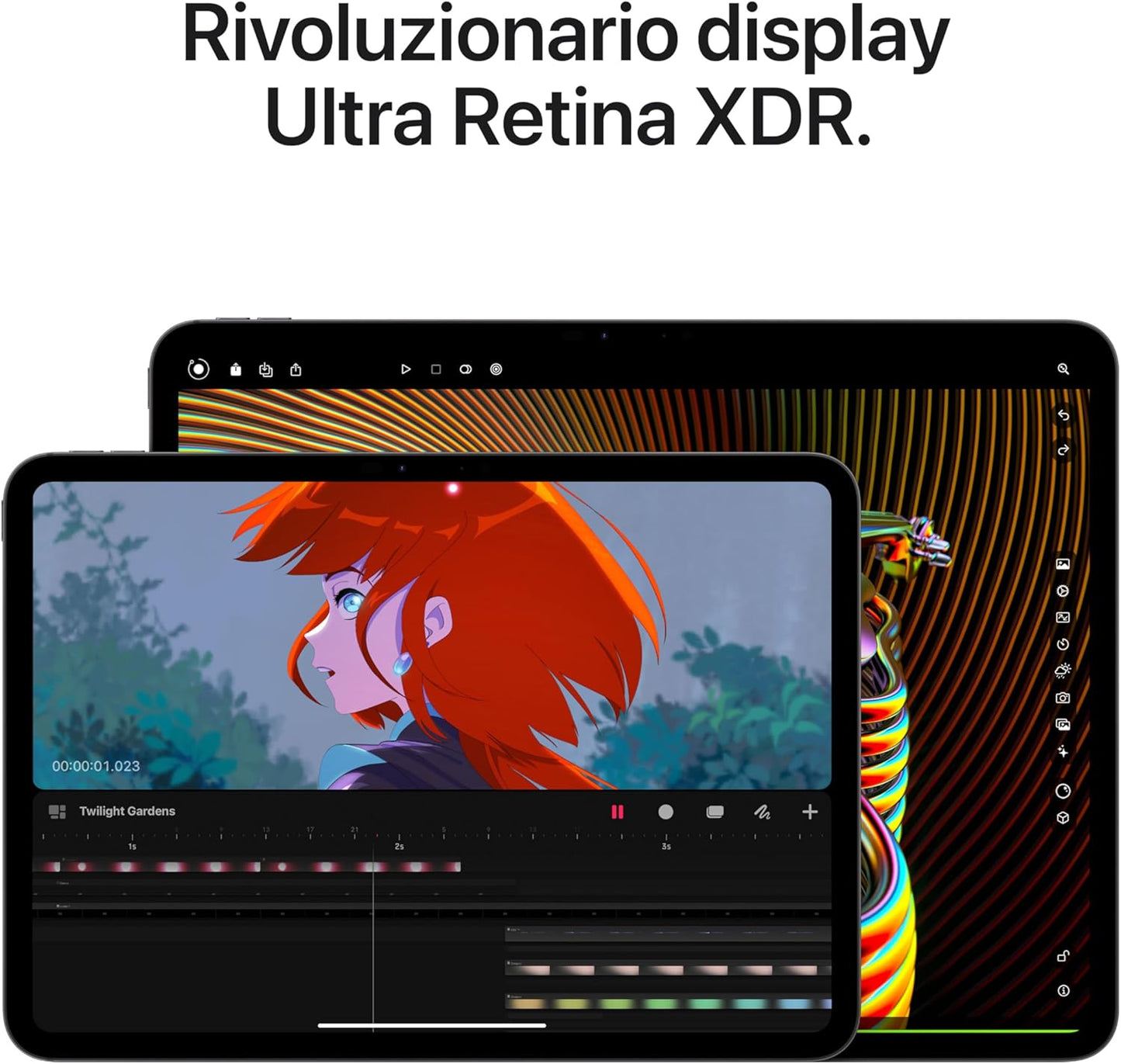 Apple iPad Pro 13" (M4) – 256GB, Wi‑Fi + 5G, Argento