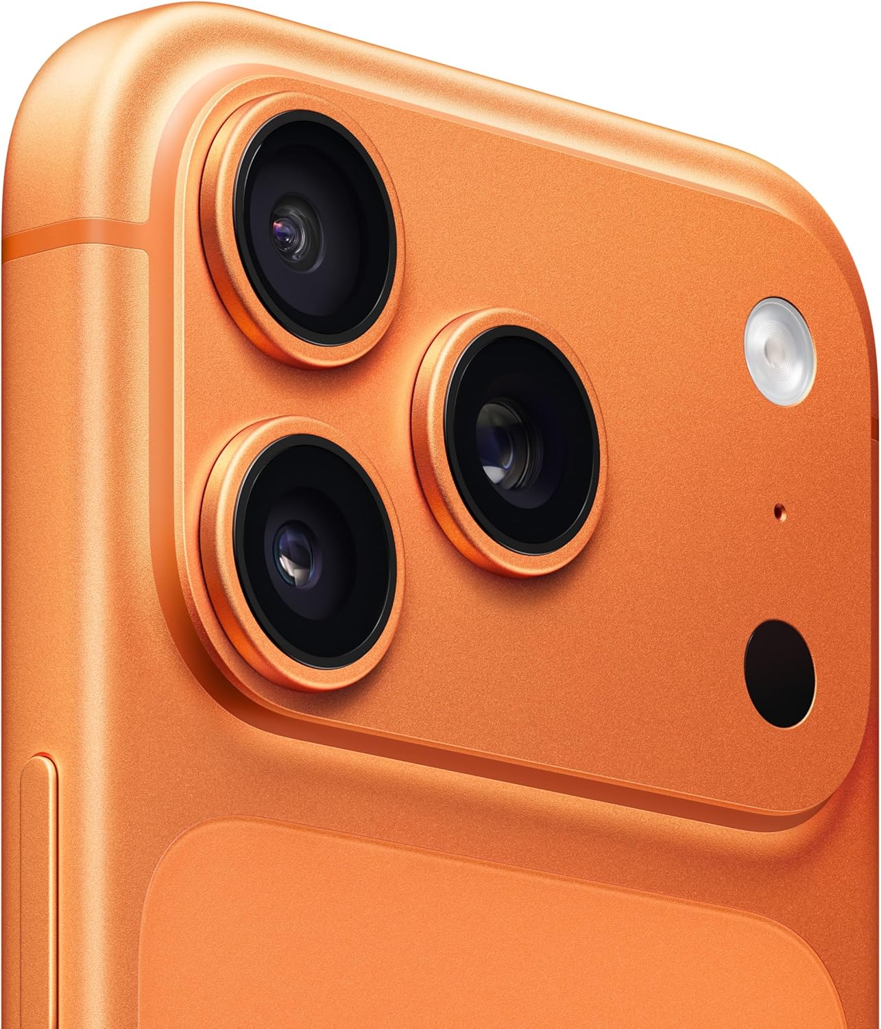 iPhone 17 Pro (6,3") – Chip A19 Pro, Design Unibody, Fotocamere 48MP Cosmic Orange