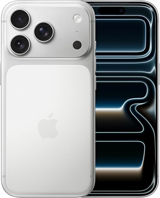 iPhone 17 Pro (6,3") – Chip A19 Pro, Design Unibody, Fotocamere 48MP Silver