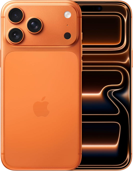 iPhone 17 Pro Max (6,9") – Chip A19 Pro, Fotocamere 48MP, Design Unibody in Alluminio Cosmic Orange