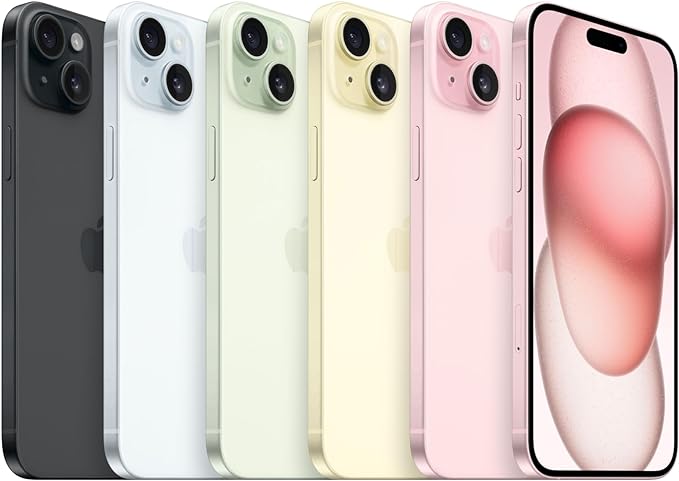 Apple iPhone 15 Plus Smartphone 5G con chip A16, Fotocamera Avanzata– Rosa [Versione italiana]