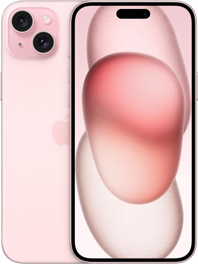 Apple iPhone 15 Plus Smartphone 5G con chip A16, Fotocamera Avanzata– Rosa [Versione italiana]
