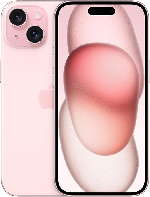 Apple iPhone 15 Smartphone 5G con chip A16, Fotocamera Avanzata – Rosa